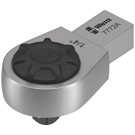 Wera 7772 A Ratchet insert, reversible, 9x12 mm, 9x12 x 1/4 in x 49 mm 5078635001