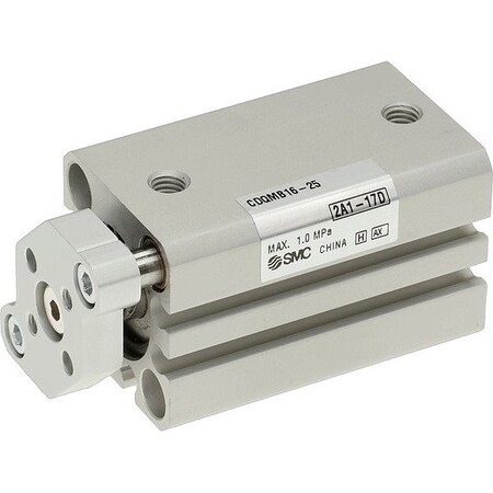 Smc Compact Guide Rod Cylinder, CQM CDQMB16-25
