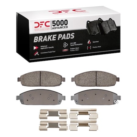 Dfc 5000 Advanced Disc Brake Pad Set,  1551-1080-01
