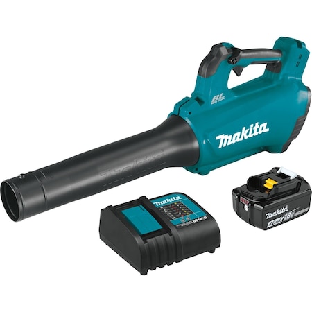 Makita LXT(R) Cordless Battery-Powered Handheld Leaf Blower Kit, 459 cfm, 116 mph, Battery Included XBU03SM1