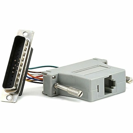 Monoprice Db25M/Rj 45, Modular Adaptor 1158