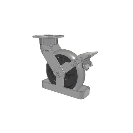 Albion Caster, Maintenance-Free, 8x2, 28XR08228SFBKTO 28XR08228SFBKTO
