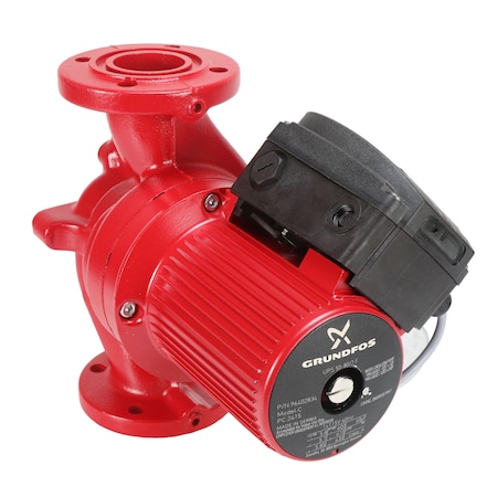 Grundfos Circulating Pump, Flange, 7/8hp, 115VAC 96402834
