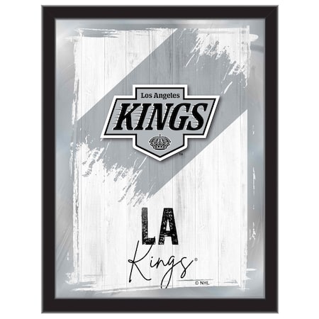 Holland Bar Stool Co Los Angeles Kings 17 in.x22 in. Logo Wall Mirror MLogo
