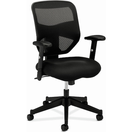 Hon Prominent Chair - Black Back Color - Mesh Back Material - Black Frame Color - High Back - 5-star VL531MM10