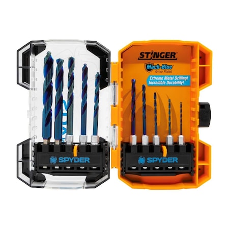 Spyder HSS Twist Drill Bit Set 19017
