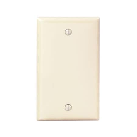 Leviton Faceplate, Number of Gangs: 1 Ivory 80714-00I