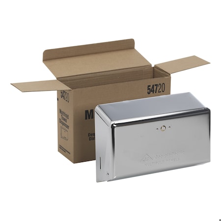 Georgia-Pacific Multifold Towel Dispenser, Chrome 54720