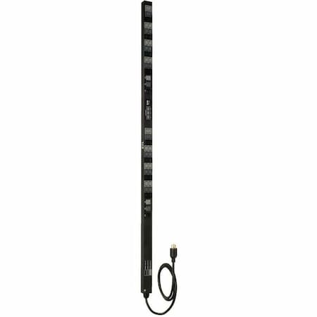 Eaton Tripp Lite Series 5.7kW 3-Phase Local Metered PDU, 208/120V Outlets 36 C13, 6 C19, 6 PDU3MV6L2120