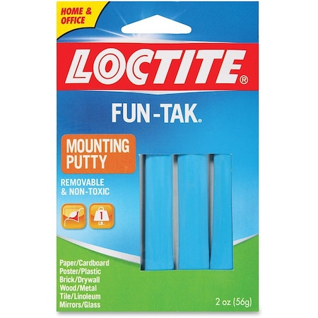 Loctite FunTak Mounting Putty, 2 oz 1270884