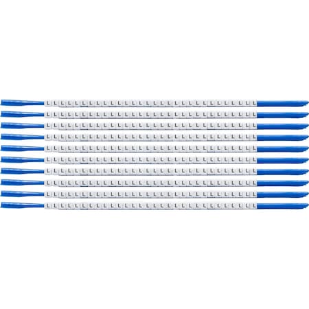 Brady ClipSleeve Wire Markers Size 07 Nylon 18 AWG - 18 AWG, L Pack of 300 Each, 300PK SCN07-L