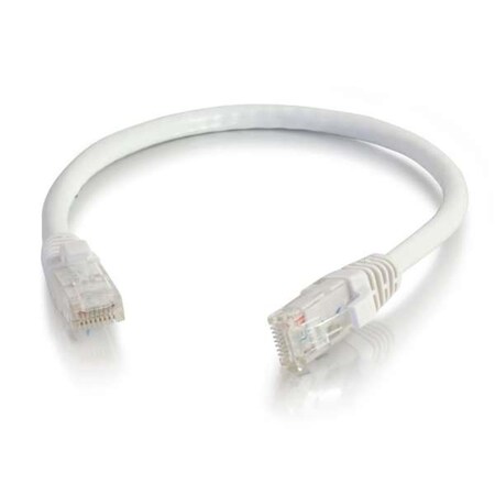 Fasttrack 8 ft. Cat6 Snagless Unshielded-UTP Ethernet Network Patch Cable - White FA987509