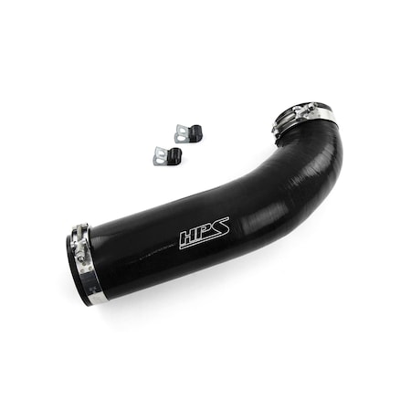Hps Performance High Temp Reinforced Silicone Air Intake Hose Kit, Black, 57-1639-BLK