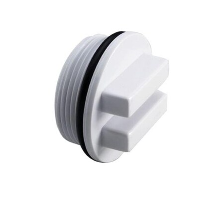 Pool Central 1.5 in. Threaded Swimming Pool Return Line Winterizing Plug Cap 32037736