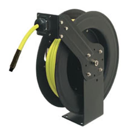 Legacy .38 in. x 50 ft. Steel Workforce Retractable Flexzilla Air Hose Reel MTL8611FZ