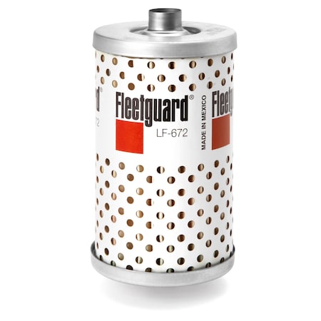Fleetguard Oil Filter Cellulose Cartrg Metal LF672