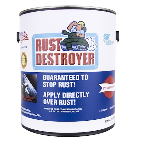 Rust Destroyer 1 Gal Advanced Protective Products Red Oil-Based Metal Primer 73001
