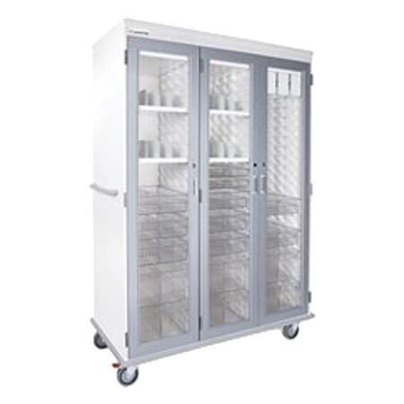Marketlab Mobile Medical Cabinet, 80 5/8 in H 108170