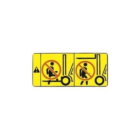 Nissan REPLACEMENT DECAL, CAUTION FORKS 97837-FK100
