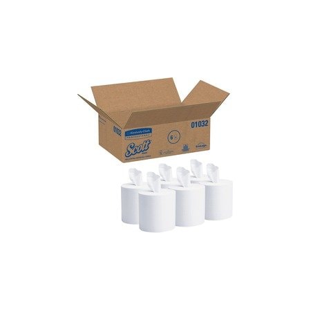 Scott Scott Essential Center Pull Paper Towels, 700 Sheets, White, 6 PK KCC01032
