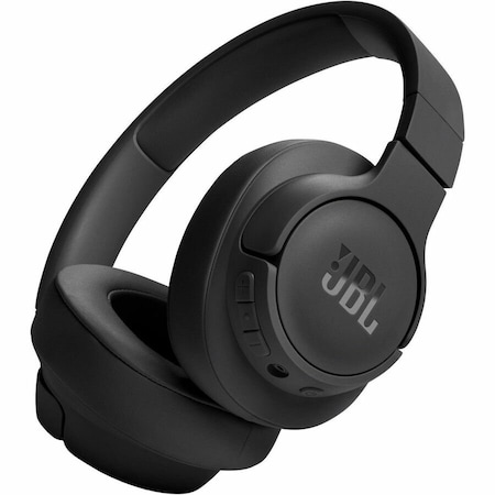 Jbl Tune 720bt Wireless Over Ear Bluetooth Headphones, Black JBLT720BTBLKAM