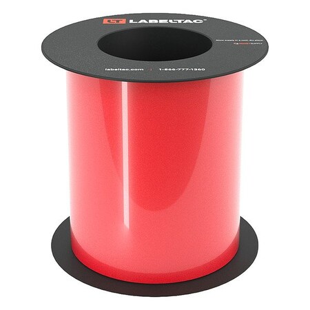 Creative Safety Supply LabelTac 9 Reflective Supply, Red LT604RF-C