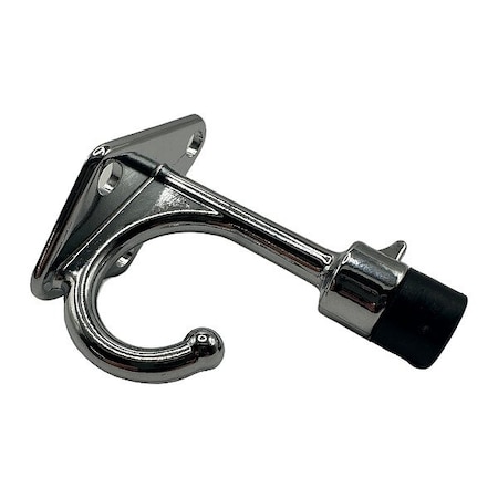 Hadrian Hook and Bumper, Chrome Zamac, Coated 601900