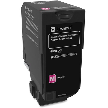 Lexmark Mgnta SYRP TonerCrtrdg 74C1SM0