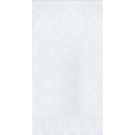 Sensations 2Ply Dinner Napkin, White, 40PK 338399