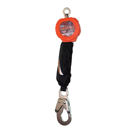 Malta Dynamics Pygmy Hog Self-Retracting Lifeline, 6 ft. Length, 1 Leg(s), 310 lb Weight Capacity C7102-G2