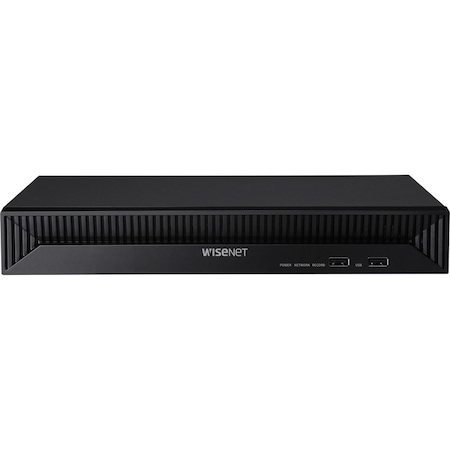 Hanwha Vision 8CH NVR 6TB WITH 8 POE PORTS (POE BUDGET 65W) WITH 8MP CAMERA SUPPORT. H.265, H. QRN-830S-6TB