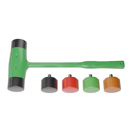 American Hammer Mallet, 4 lb, Thermoplastic Polyurethane AM4RTFMEDB