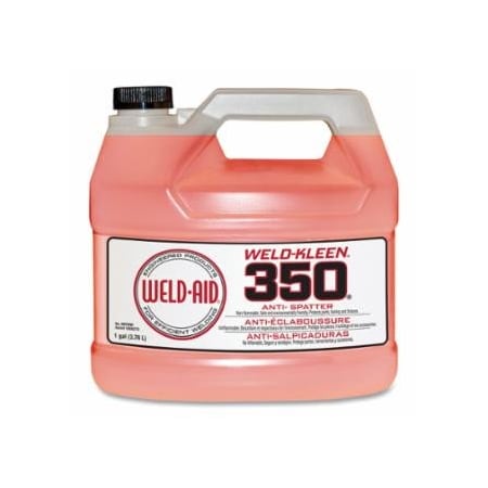 Weld-Aid Weld-Kleen 350 Anti-Spatter, 1 gal Bottle, Red 388-007090
