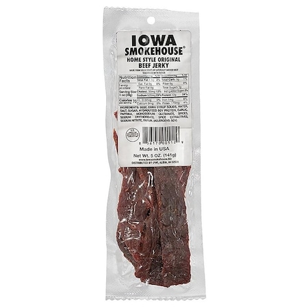 Iowa Smokehouse JERKEY BEEF ORIGINAL 5OZ IS-5JN