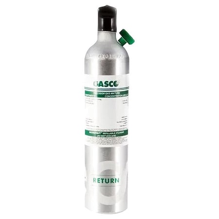 Calgaz CalibrationGas, Cylinder, 105L, Methane ME CPR15