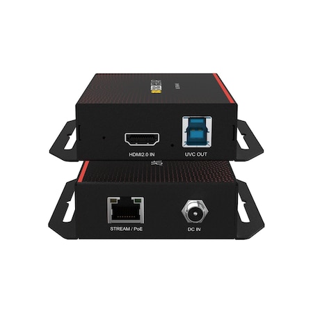 Bzbgear HDMI to IP/UVC POE Encoder Supports H.264/H.265/AVC plus NDI Support BG-STREAM-NE