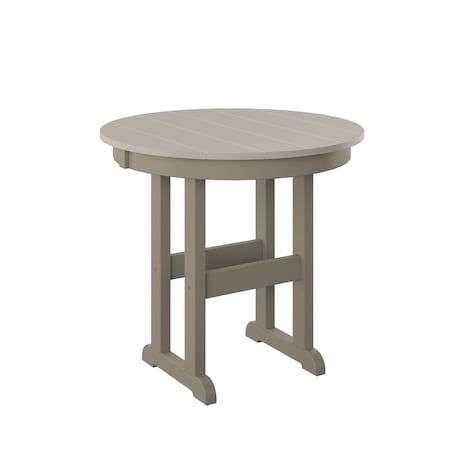 Polybird 33" ROUND TABLE          SAND AND WEATHERWOOD POLYBIRD P17-R