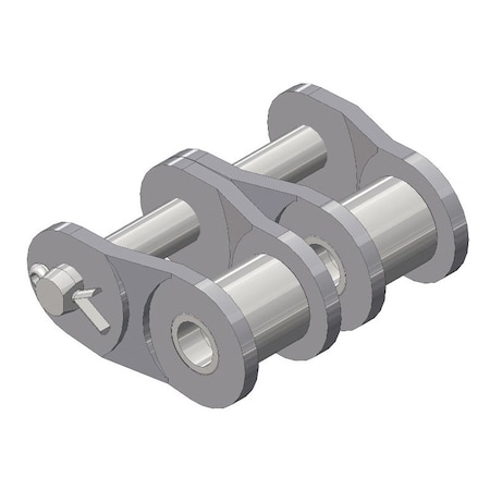 Senqcia Inspire Series SBR 60-2OL Double Strand Cottd Off Link, 60-2 chain, .75P, 1.96 OAW, .234 Pin S-60-2OL