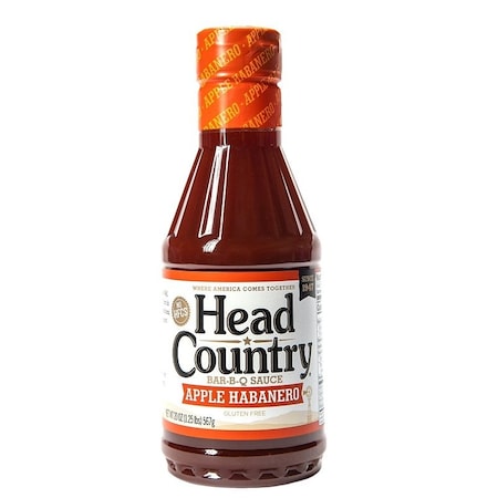 Head Country BBQ Sauce, Apple Habanero, 20 oz HC420