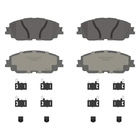 Wagner Brake OEX Front Disc Brake Pad Set Premium Ceramic, OEX2076