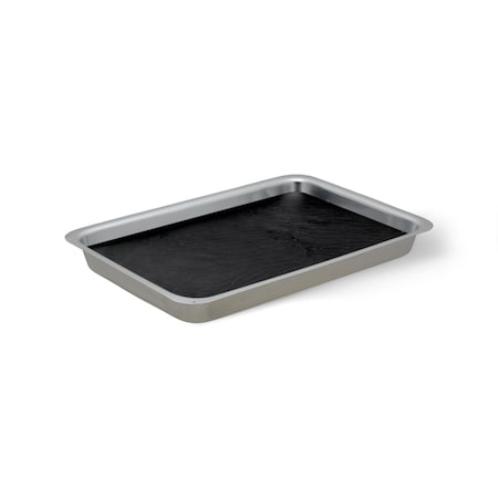 United Scientific 18in X12in Aluminum Tray Dissecting 45.72x30.48 cm with wax UNDISTRYWX05