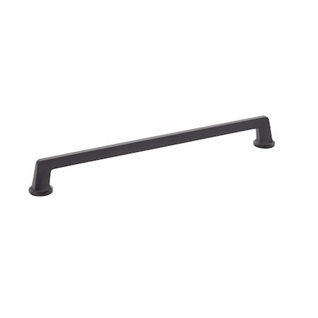 Schaub 15in Center to Center Northport Square Appliance Pull Matte Black Finish 218-MB