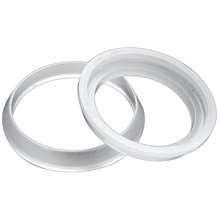 Do It Best 1-1/2''x1-1/2'' Clear Poly Slip Joint Washer, 2PK DIB855-19