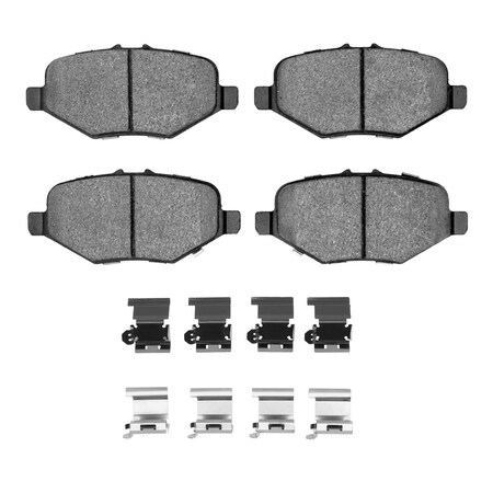Dfc Police Pads, Disc Brake Pad Set,  1911-1612-01