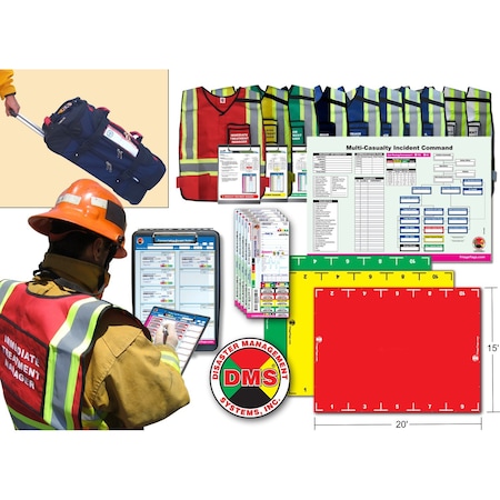 Disaster Management Systems EMT3 9 Position Rapid Reponse Kit DMS-05001RD