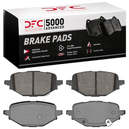 Dfc 5000 Advanced, Disc Brake Pad Set, 1551-2457-00
