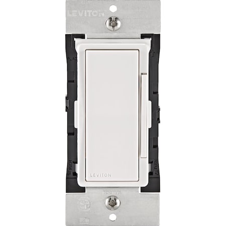 Leviton Decora Smart White No-Neutral Dimmer R02-DN6HD-1RW
