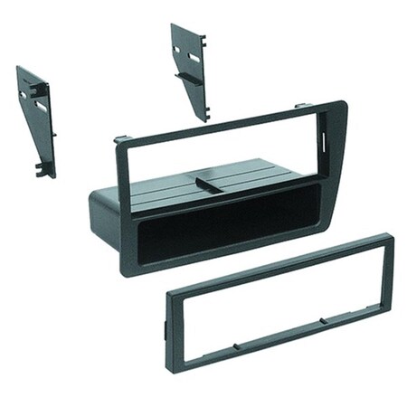 Slugfest Supplies Single DIN Black Stereo Dash Kit with Pocket for 2001-2005 Civic Honda SL1841975