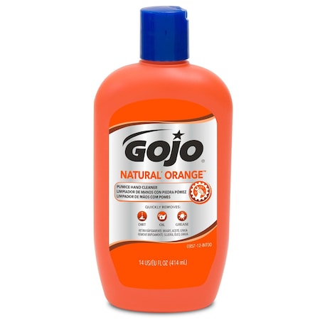 Gojo 14 oz Liquid Hand Cleaner Squeeze Bottle 0957-12