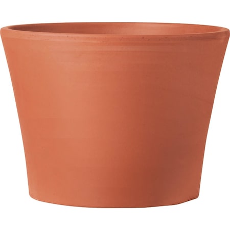 Deroma 4.3'' Red Terra Cotta Clay Half Cone Planter 70U40PZ